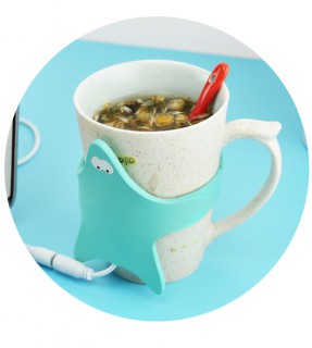 Starfish cup warmer