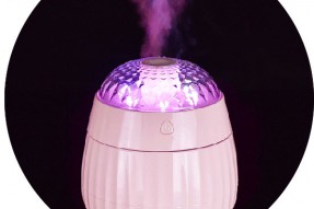 Aromatherapy nebulizer Decorative USB mini Ultrasonic Cool Mist Humidifier with projector LED