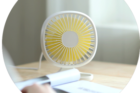 Electric Promotion Power Cold Air Cool Table Fan-Mini