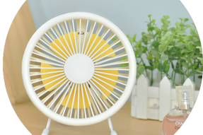 Summer Cool Table USB Metal Fan