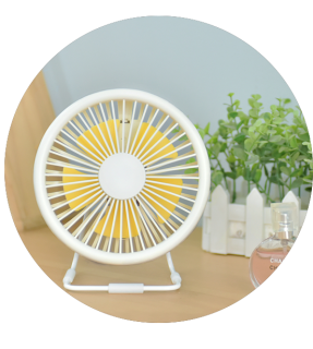 Summer Cool Table USB Metal Fan