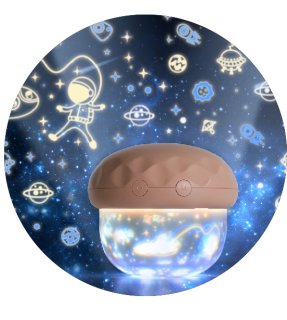 Star Sky Ocean Wave Baby Night Light Projector Lamp For Kids