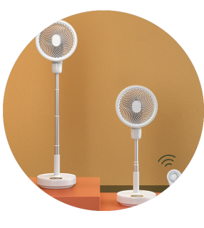 New Design Remote Control Portable USB Standing Rechargeable Electric Stand Fan With Remote