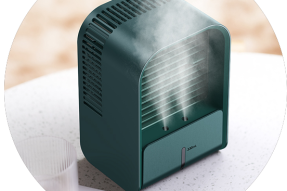 New Design Room Humidifier Cooler Rechargeable Fan Portable Mist Air Cooler Mini Fans for Room