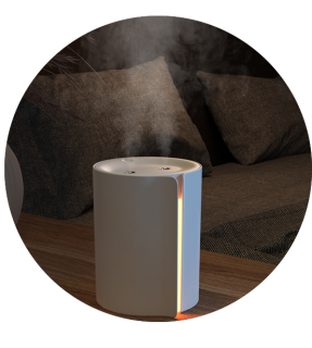 Desktop Portable Mini Ultrasonic Atomizer 2022 humidifier for room
