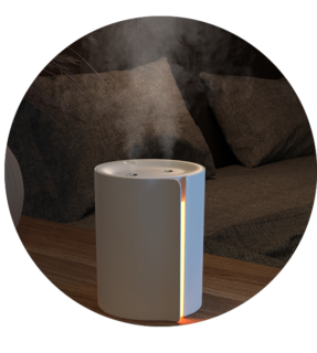 Desktop Portable Mini Ultrasonic Atomizer 2022 humidifier for room