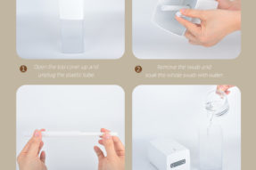 Colorful 800ml Mini Portable Led Night Light Ultrasonic Mute Home Office Air Humidifier USB Mist Maker Humidifiers
