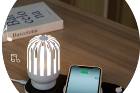 Creative Wireless Charger Night Light