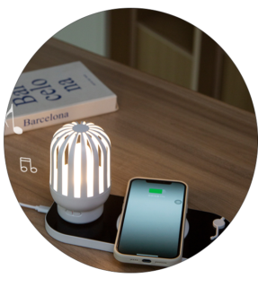 Creative Wireless Charger Night Light