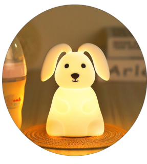 Bunny Silicone Night Light (Rechargeable)