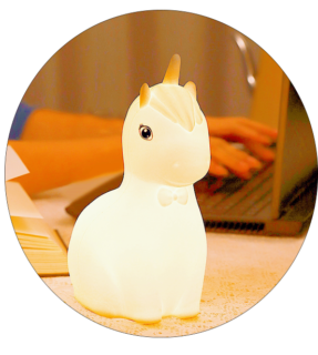Unicorn Silicone  Night Light (Rechargeable)
