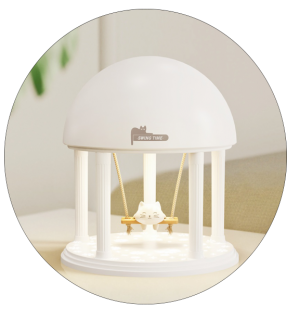 Sweet Swing Time Projection Lamp