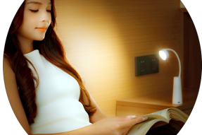 Magnetic flexible tube table lamp