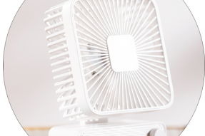 Retro desktop fan
