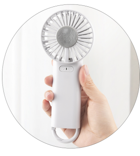 Cold Compress handy fan