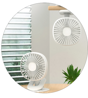 Cooling clip fan