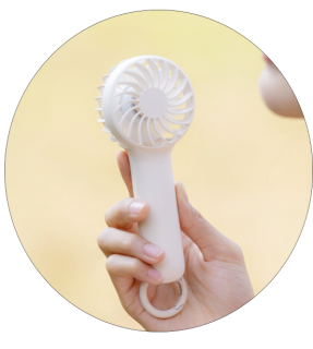 LJQ-157 Sakura Handheld Fan