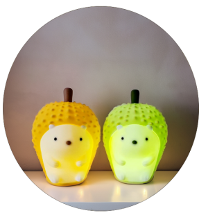 LJC-224 Hedgehog Silicone Night Light